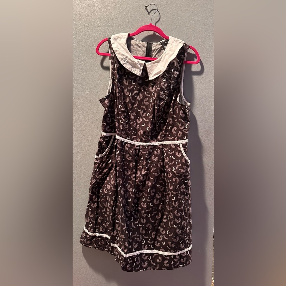 Retrolicious bat dress.